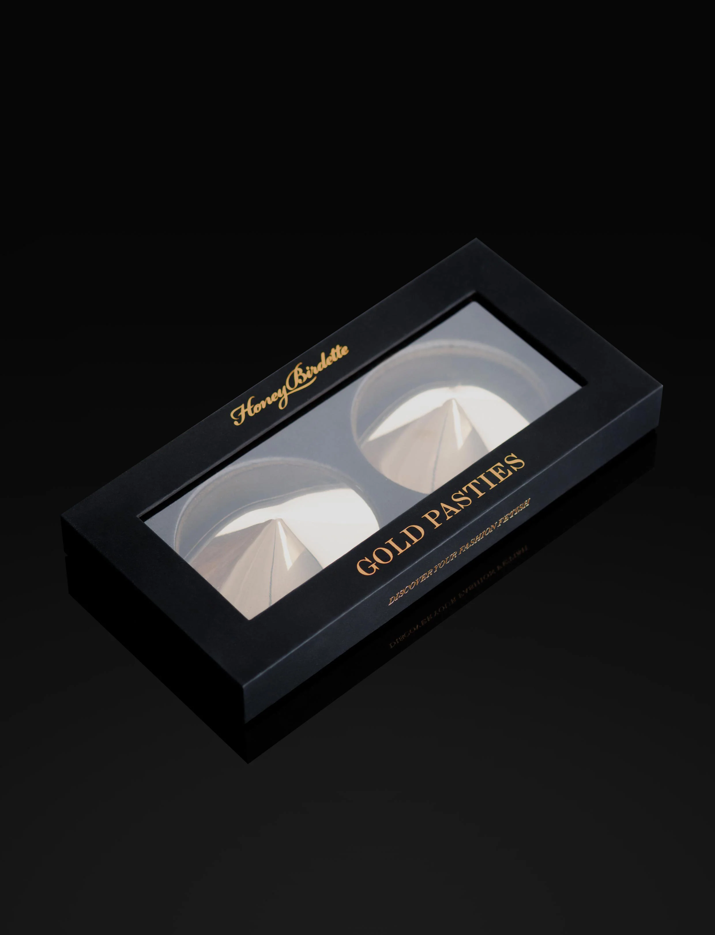 Gold Pasties with Stay-in-Place Sticky Back