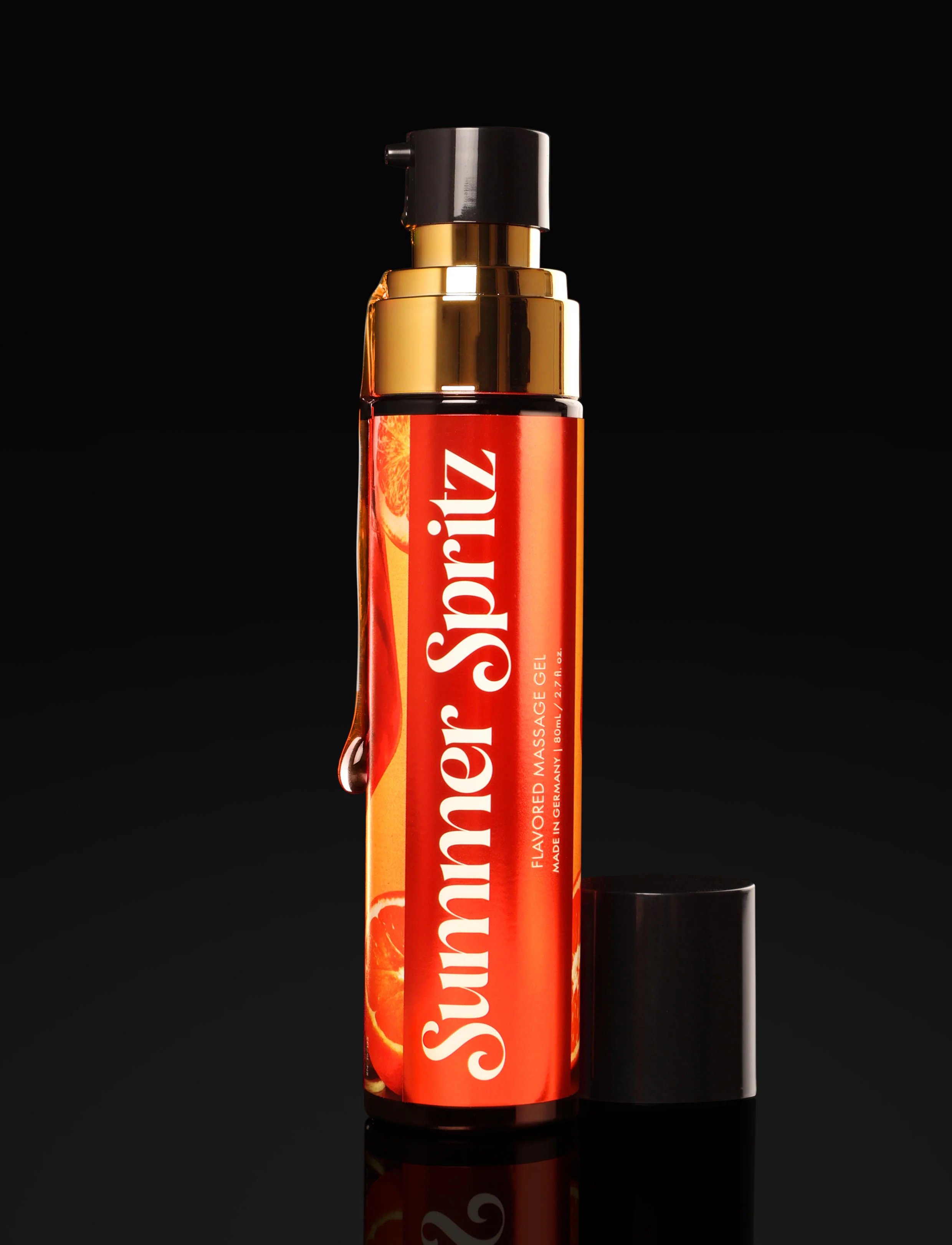 Summer Spritz Flavored Massage Gel with Citrus and Orange