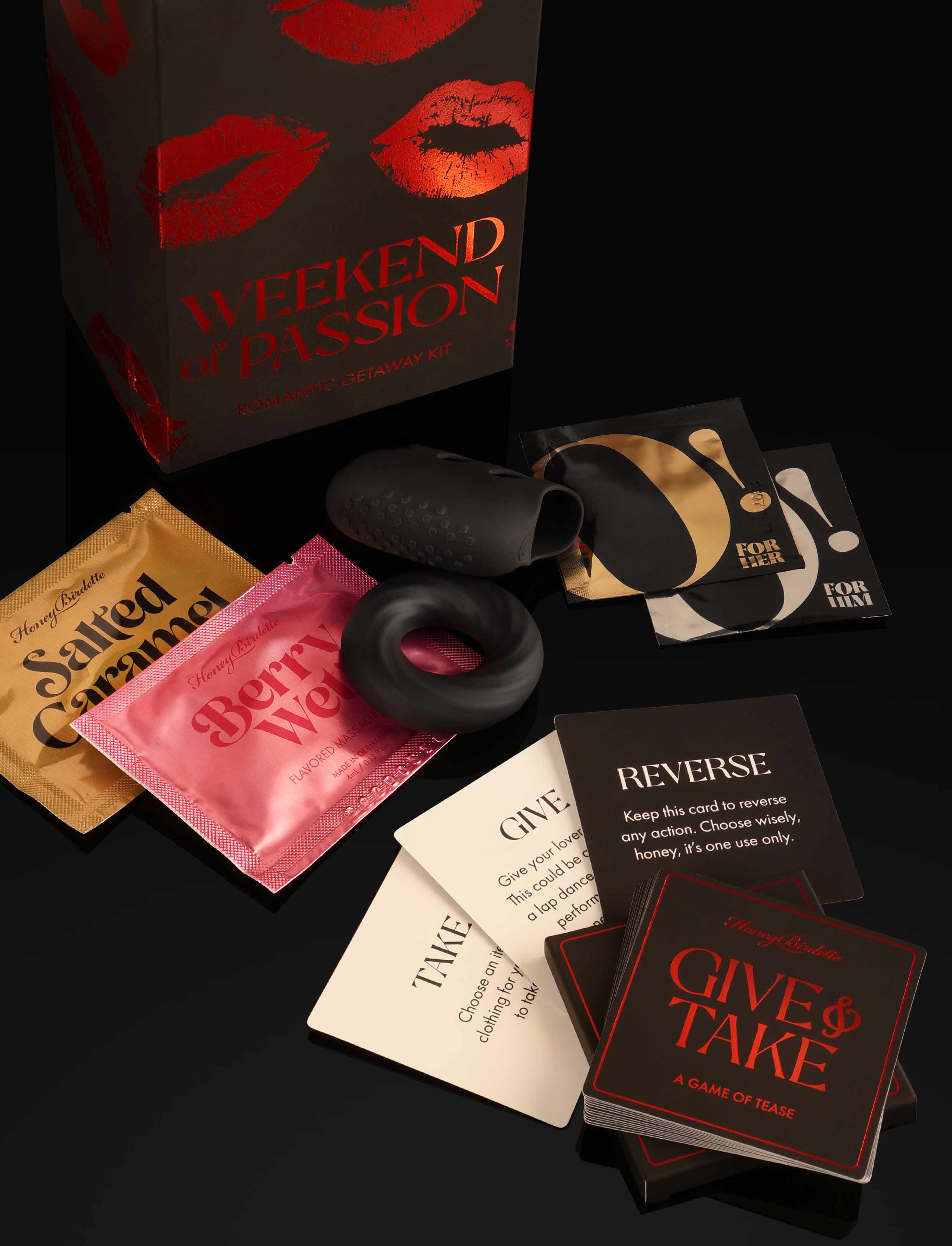 Weekend of Passion Romantic Getaway Kit for Couples