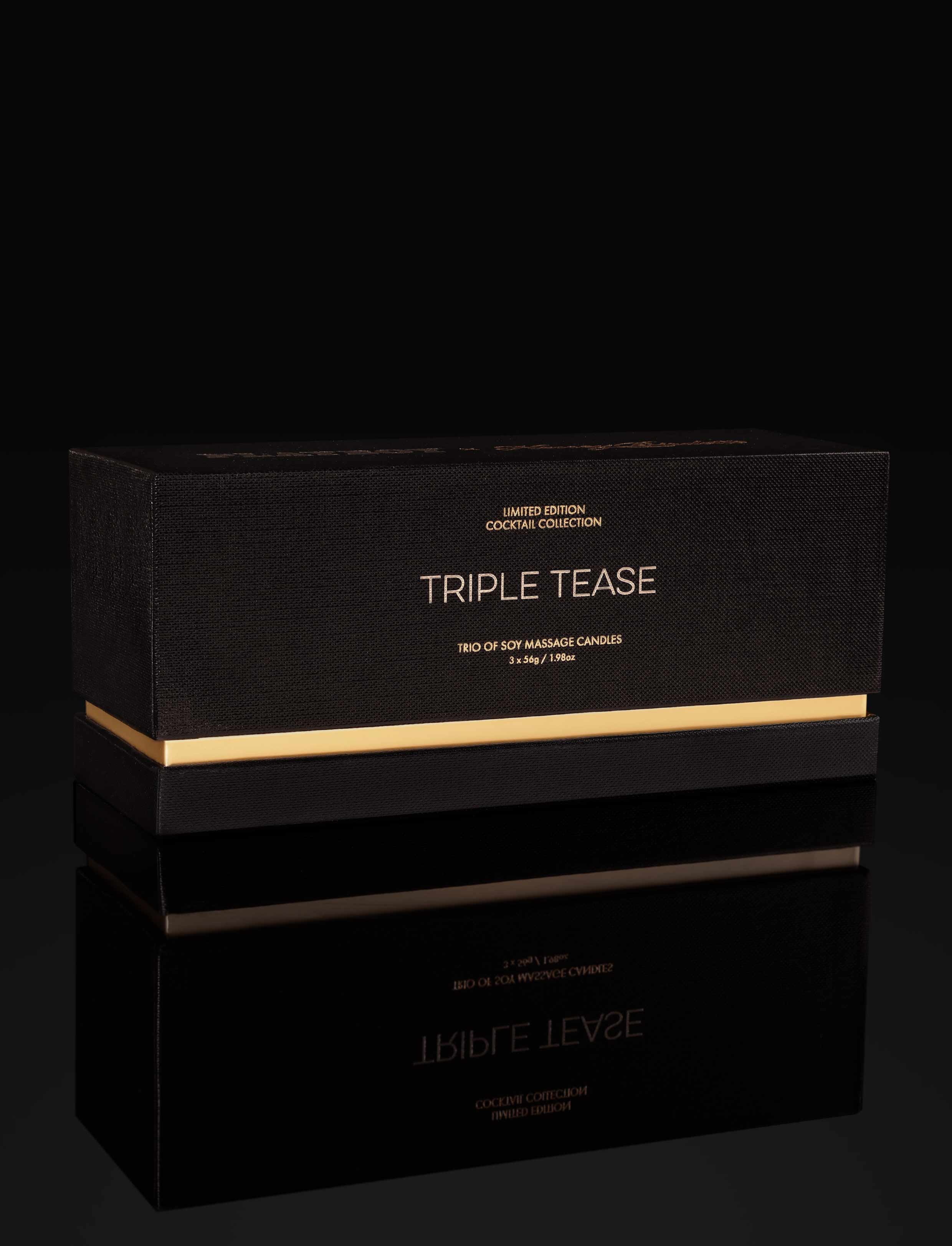 Playboy x Honey Birdette Triple Tease Mini Massage Candles Set