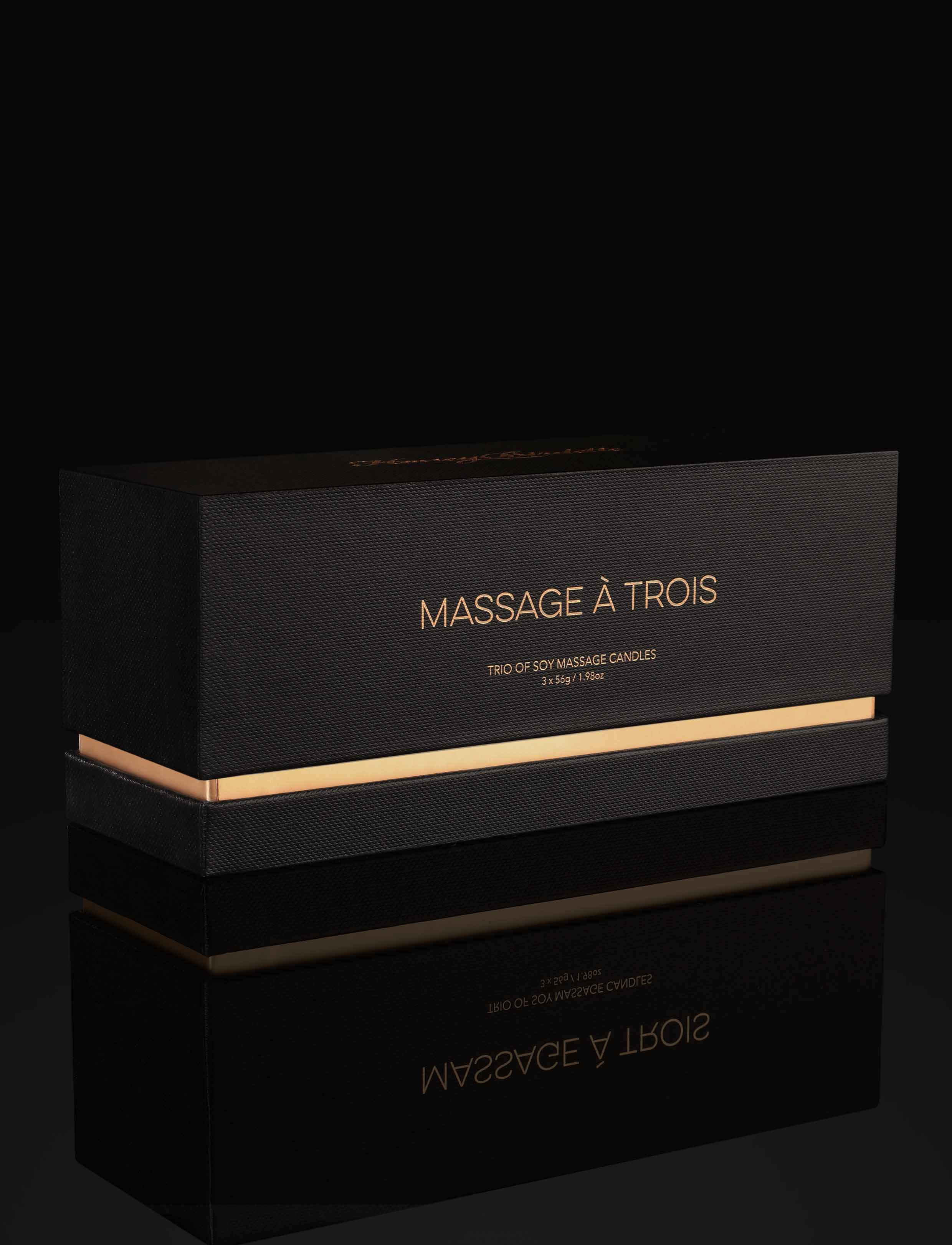 Massage à Trois 迷你按摩蜡烛三件套