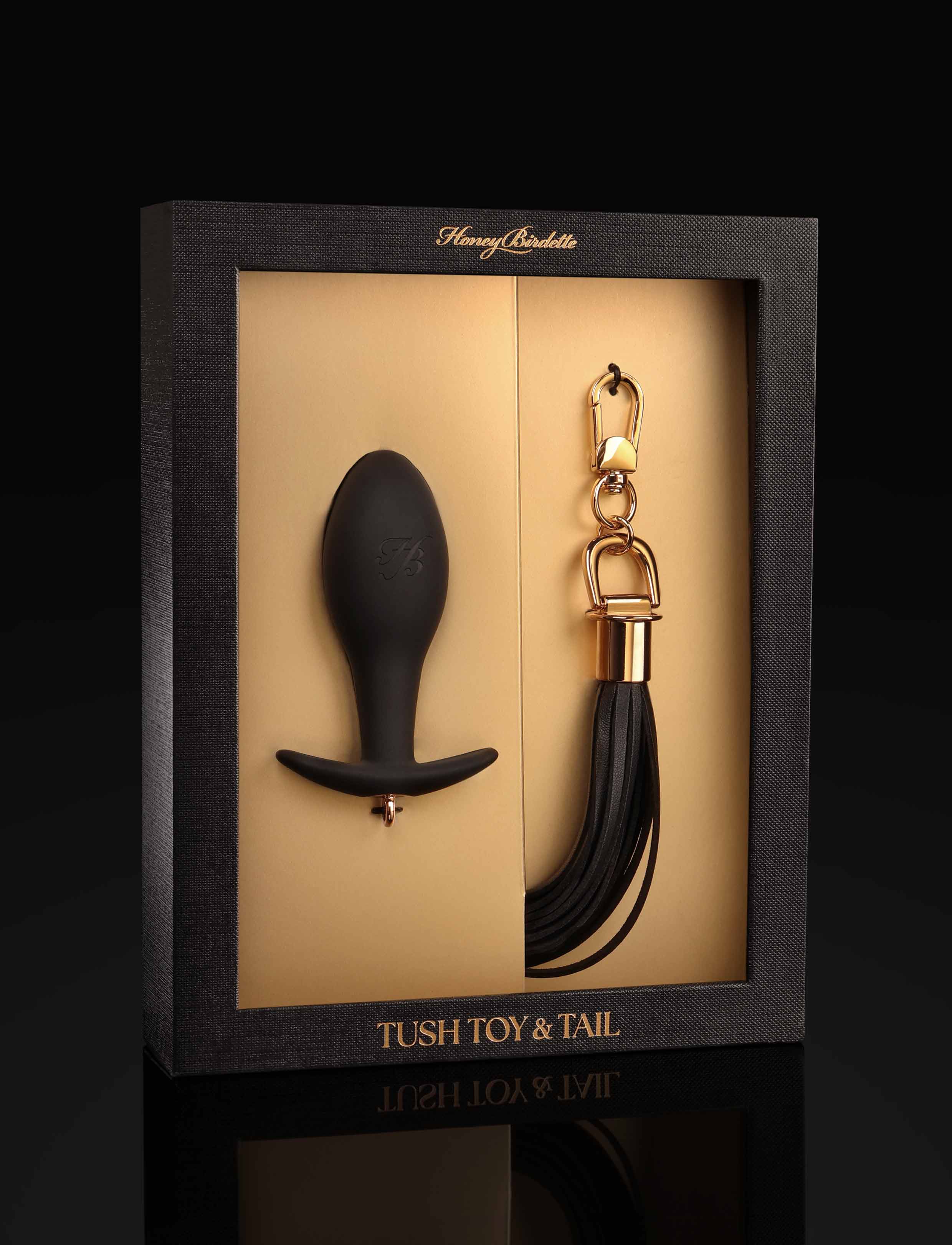 Pony Play Tush Toy and Detachable Leather Tail Set