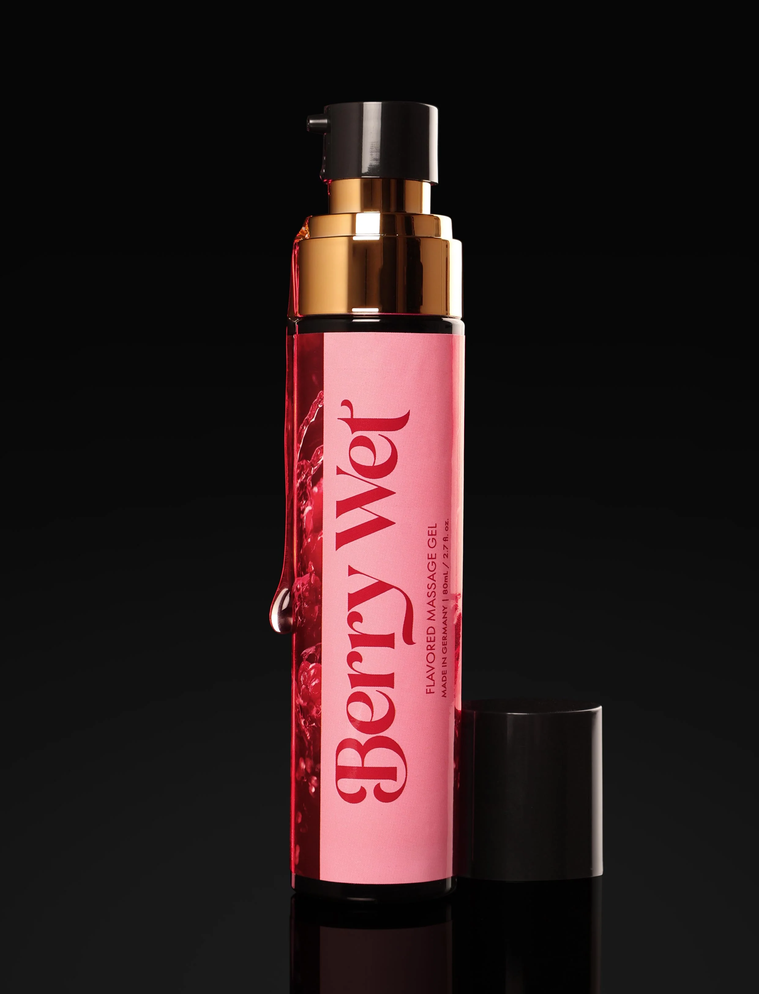 Berry Wet Flavoured Massage Gel for Oral Play