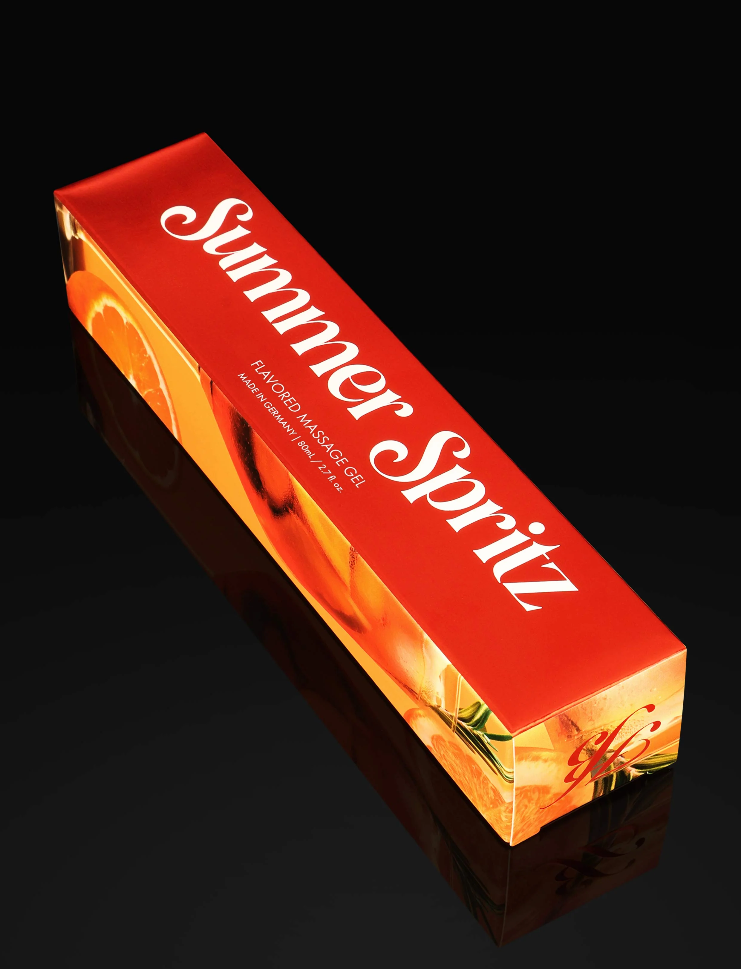 Summer Spritz Flavored Massage Gel with Citrus and Orange