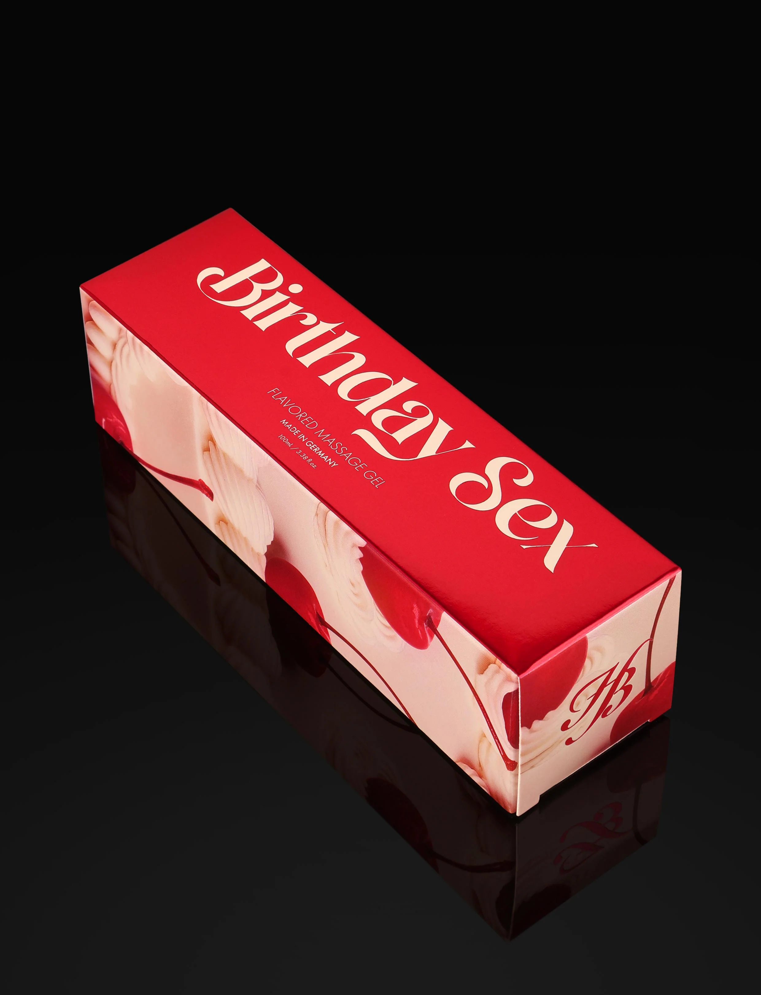 Birthday Cake Massage Gel for Foreplay and Oral Play