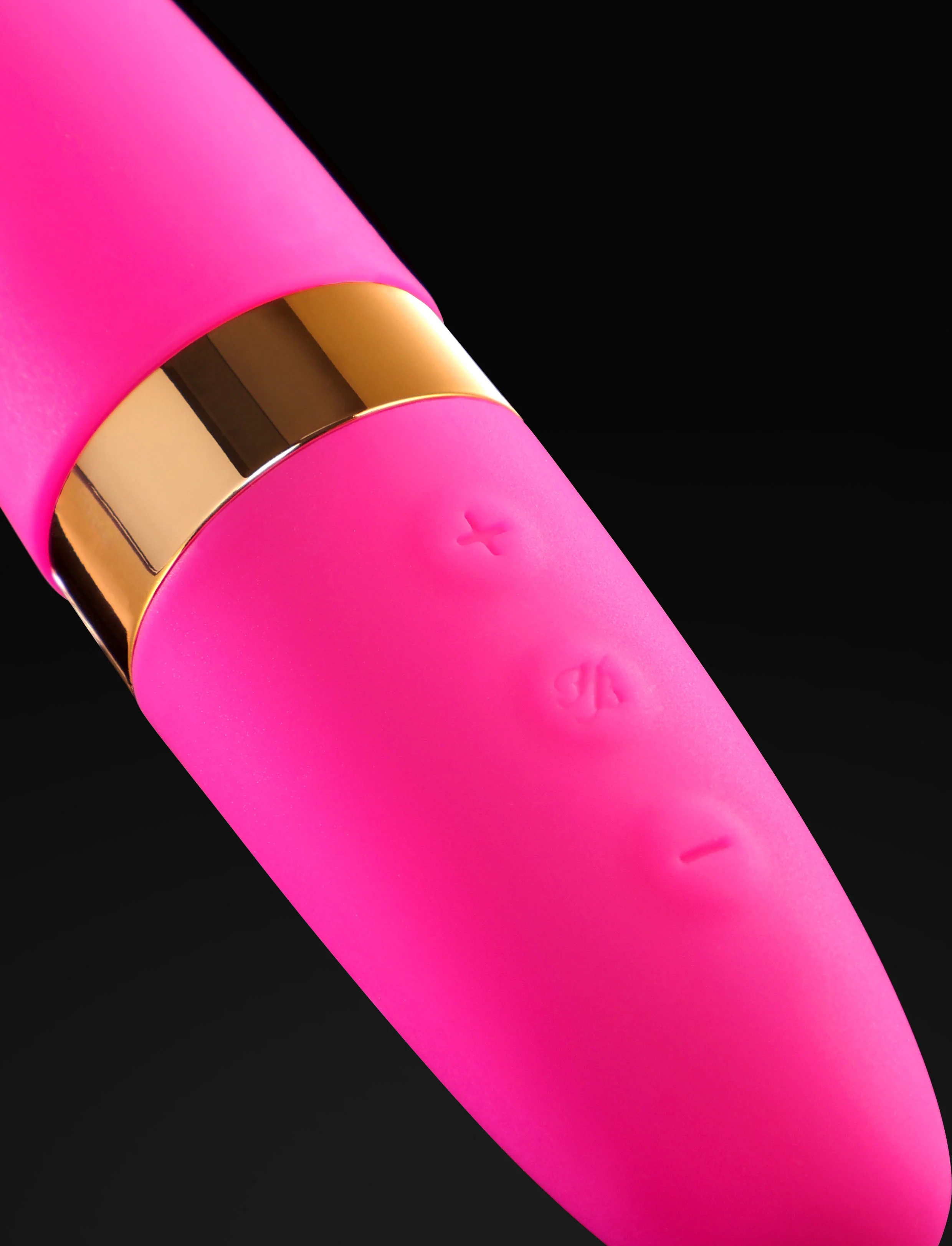 Bullet Hot Pink Pocket Vibrator with Tapered Tip