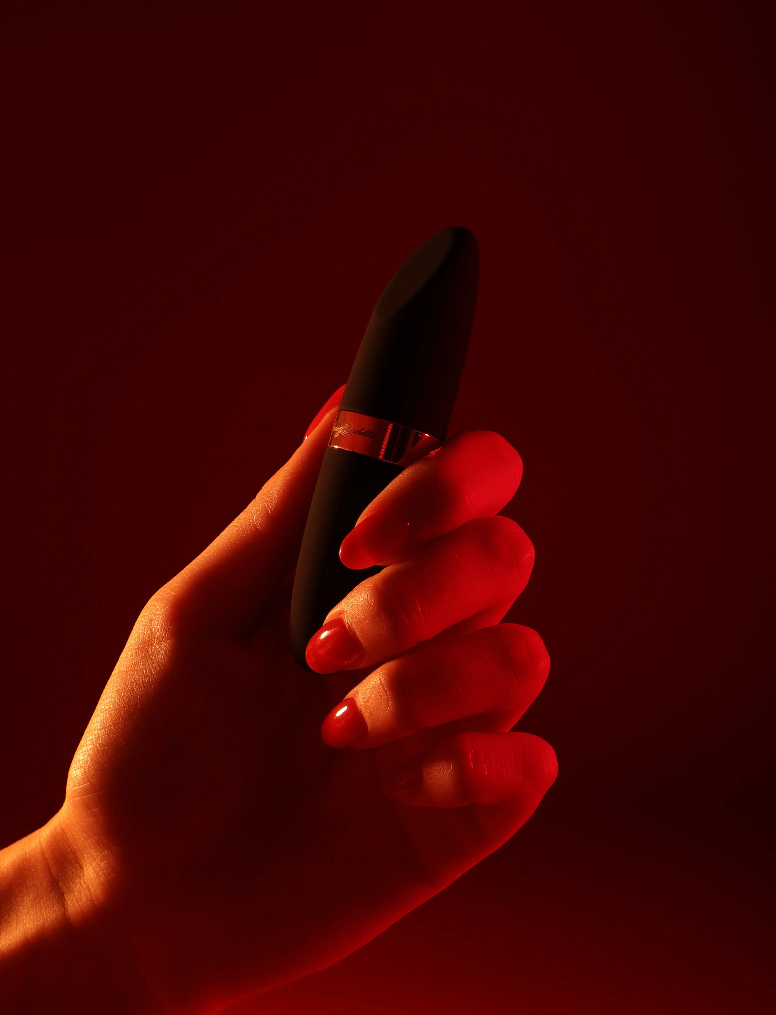 Bullet Black Pocket Rocket Vibrator with Travel Lock