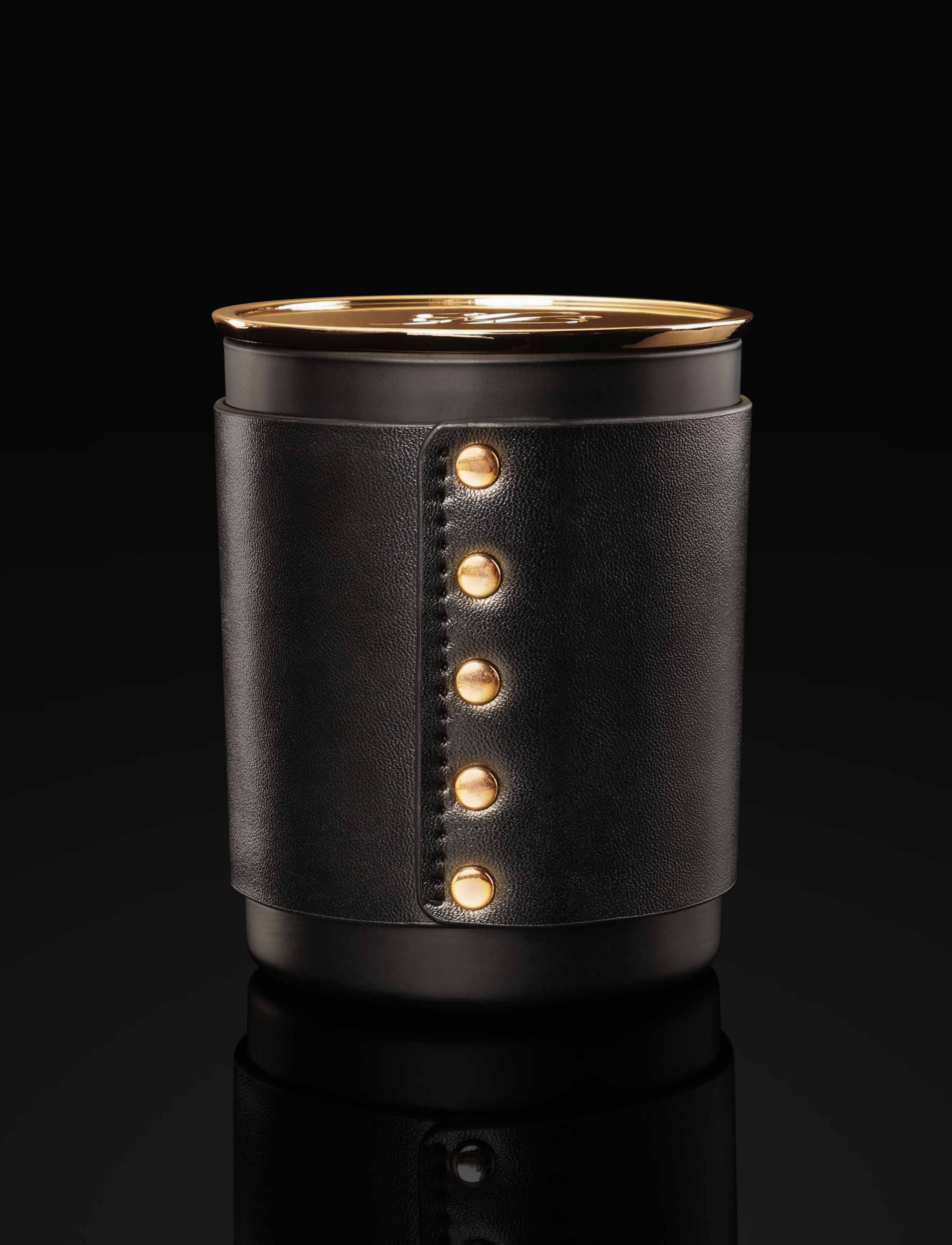 Always DTF Amber Leather Luxury Massage Candle by Honey Birdette