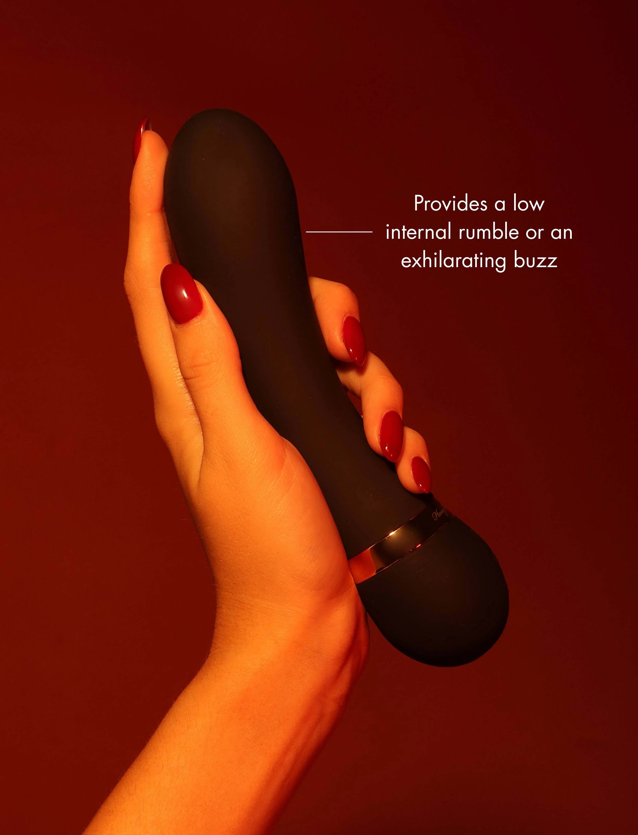 Aphrodite Black G-Spot Vibrator in Soft Silicone