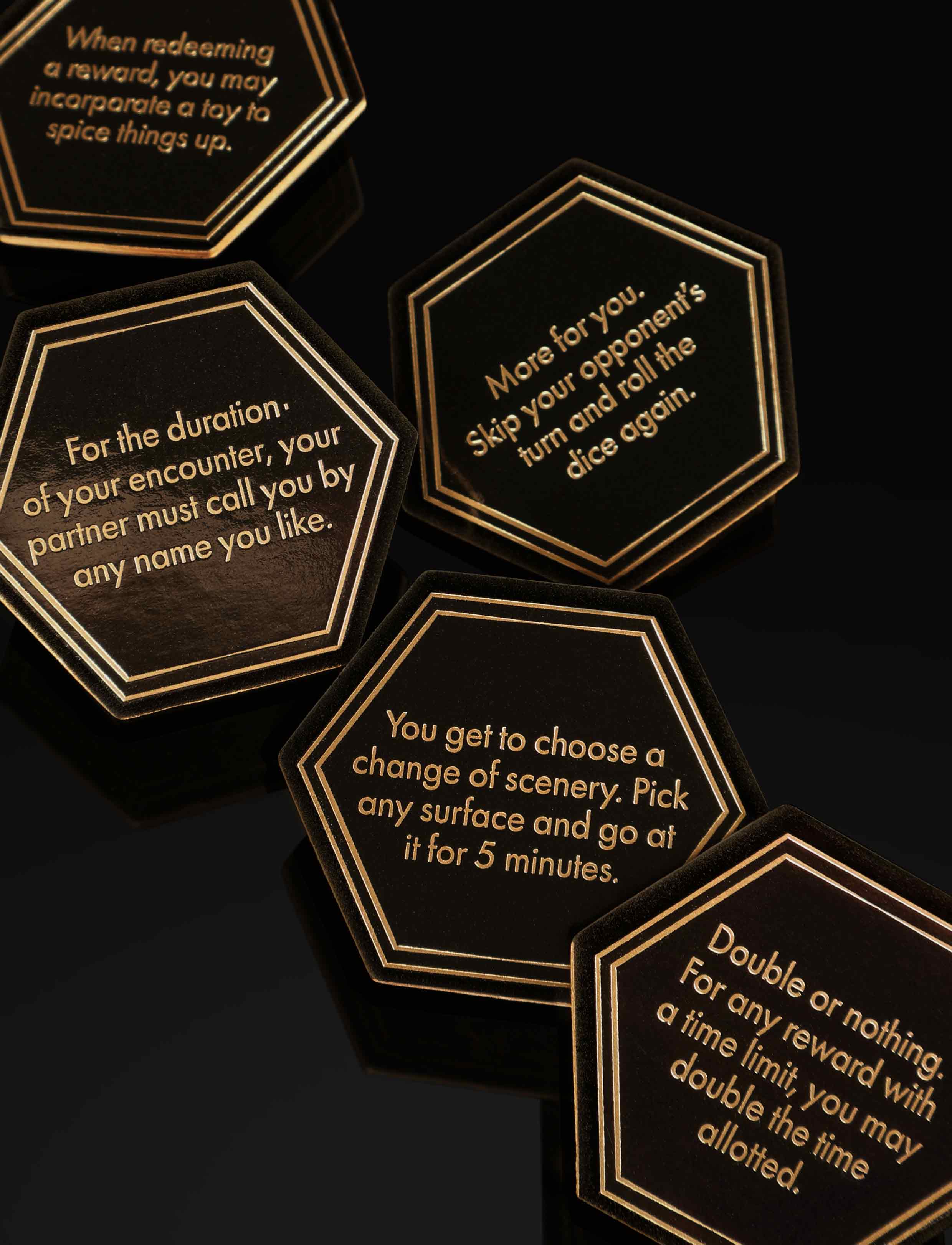 Get On Top Couples Foreplay Dice and Token Game