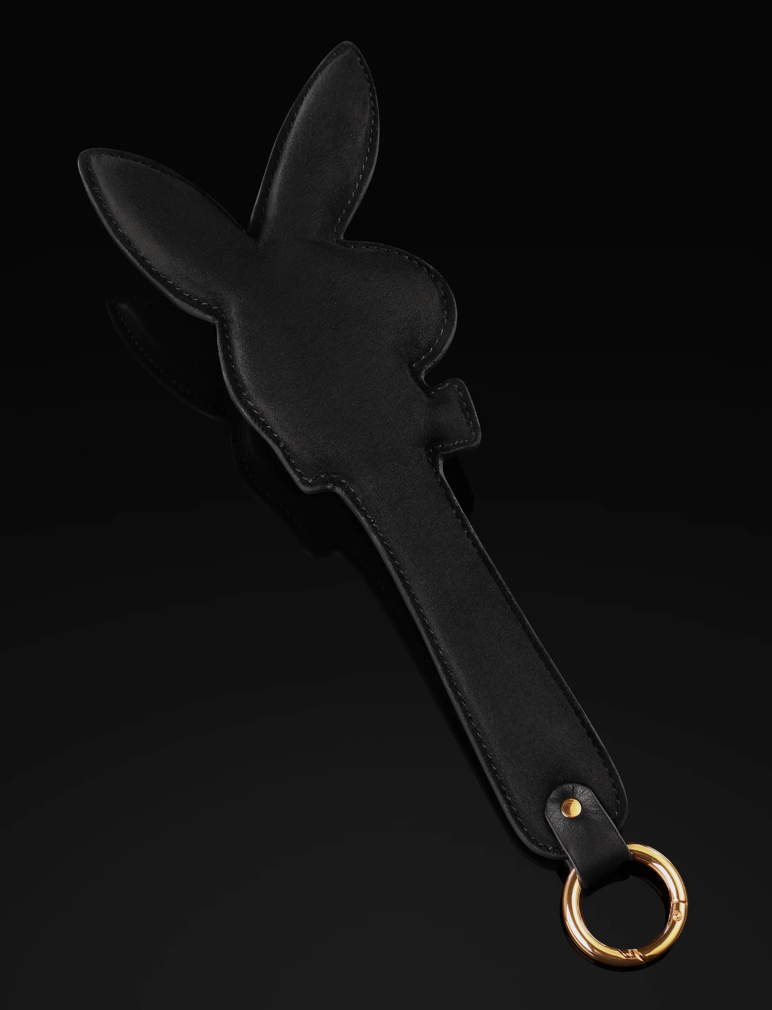 Playboy x Honey Birdette Bunny Paddle in Leather and Faux Suede