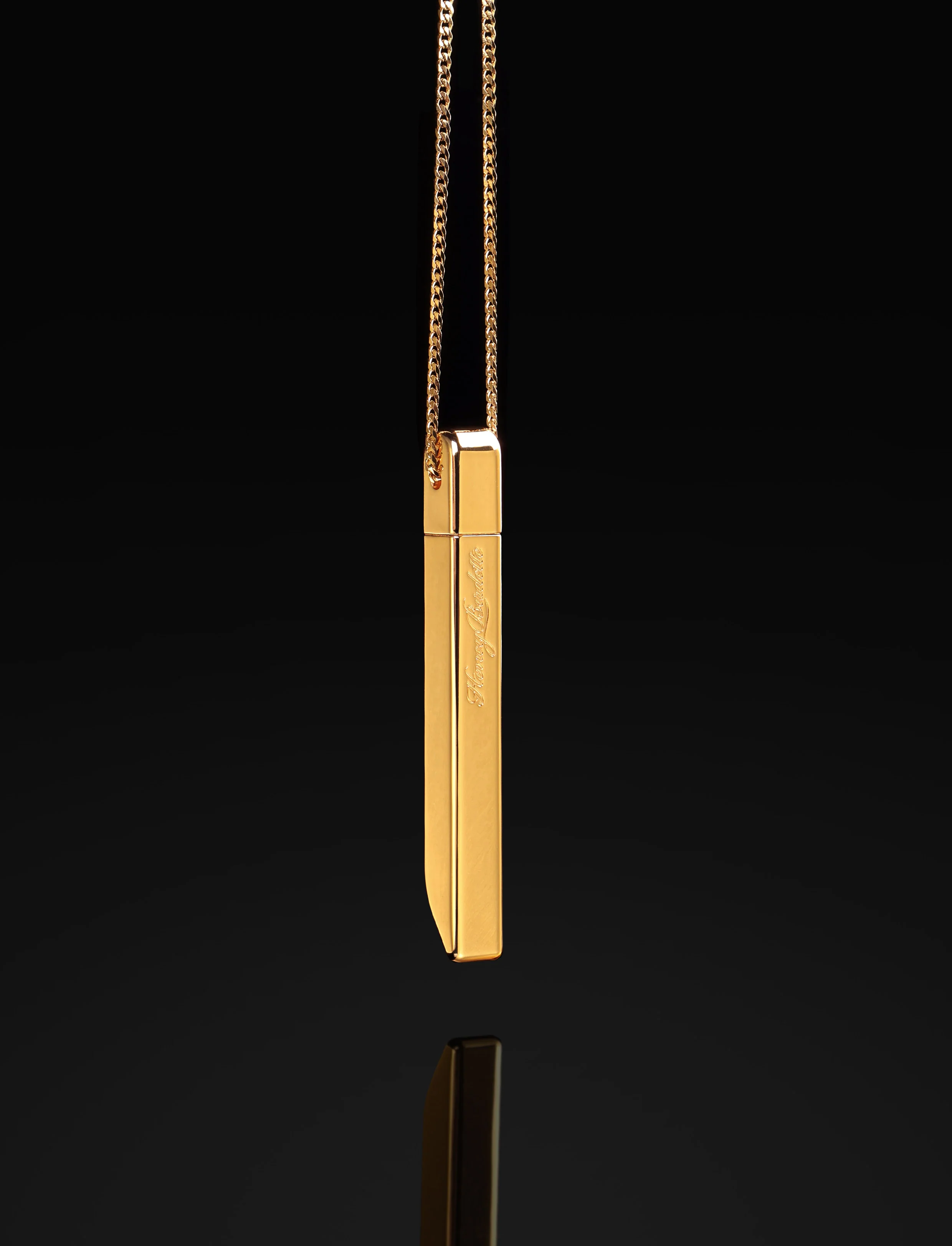 Honey Birdette Cobra Gold 项链式可穿戴振动器