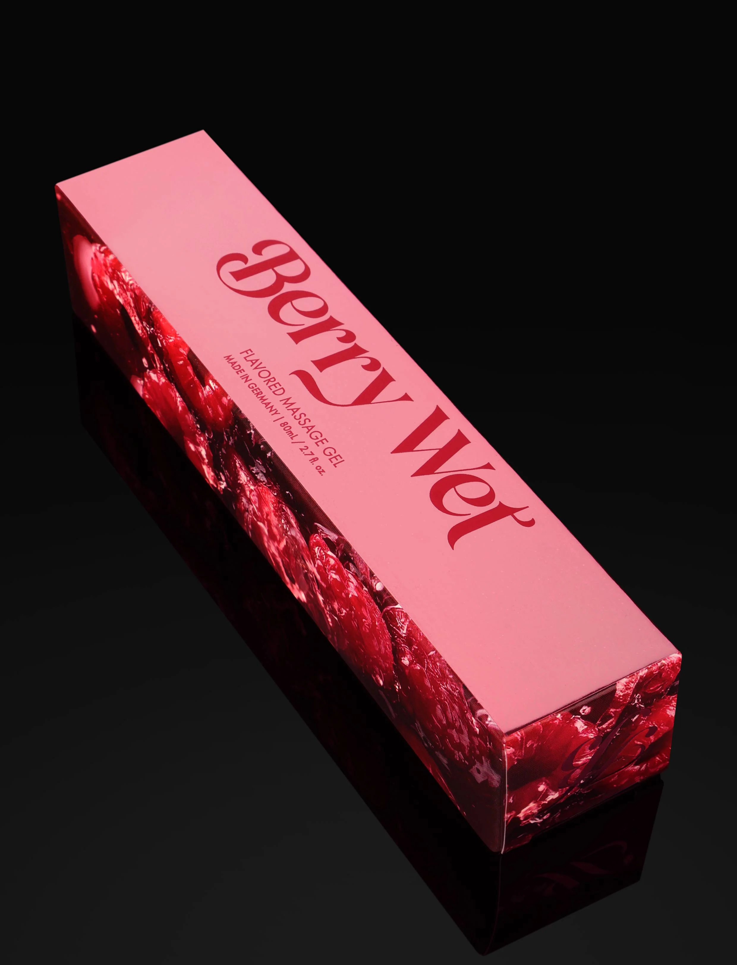 Berry Wet Flavoured Massage Gel for Oral Play